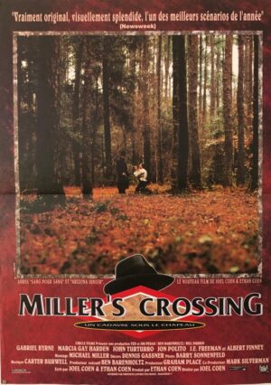 Miller's Crossing French Petite Poster