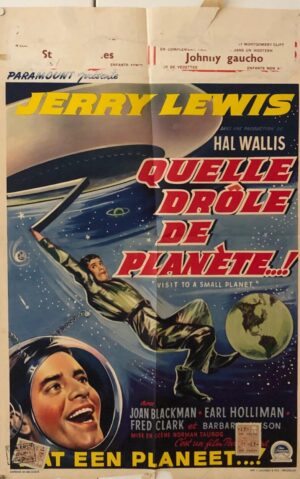Visit To A Small Planet Belgium Film Poster