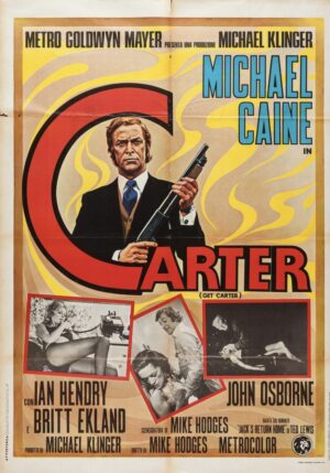 Get Carter Original 2 foglio Film Poster
