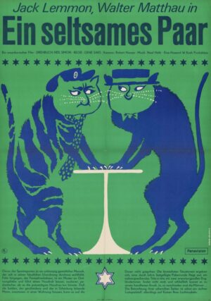 The Odd Couple Original East German Film Poster