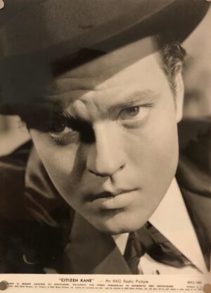 Orson Welles Citizen Kane Original Portrait