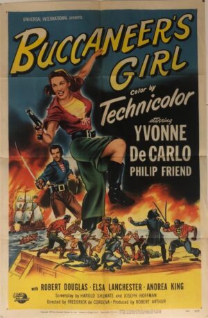 Buccaneers Girl Original US One Sheet