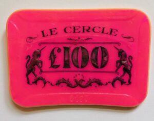 Dr No Screen Used Casino Plaque P.O.A