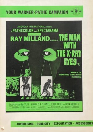 The Man With The X- Ray Eyes British Pressbook