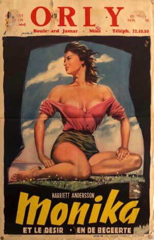 Summer With Monika Belgium Poster
