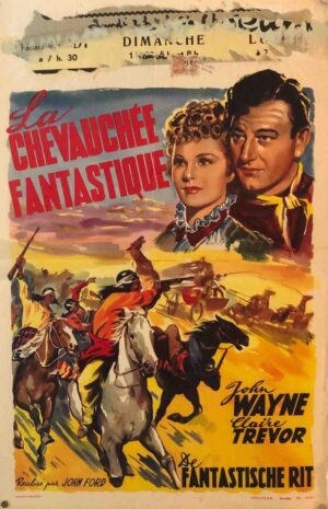 Stagecoach Original Belgium Poster