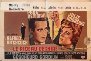 Torn Curtain Original Belgium Poster