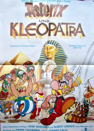 Asterix And Cleopatra Original German Poster