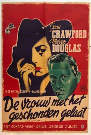 A Woman's Face Original Dutch Poster