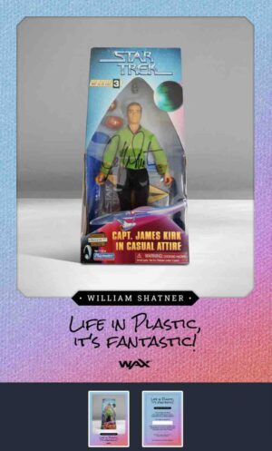 William Shatner  Life In Plastic, It's Fantastic! NFT Collectable Wax