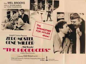 The Producers British Quad Poster