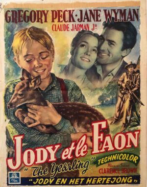 The Yearling Original  Belgium Poster