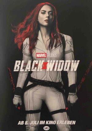 Black Widow Original German Special Film Poster