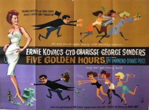 Five Golden Hours Original UK Quad