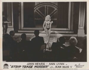 Strip Tease Murder Original Photograph