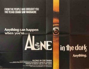 Alone In The Dark Original UK Quad Poster