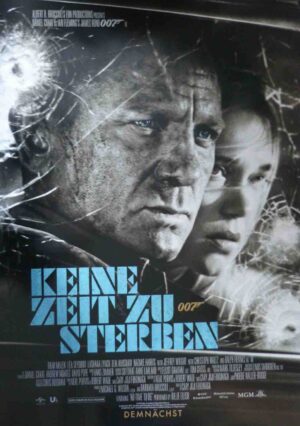 No Time To Die Original German Advance Poster
