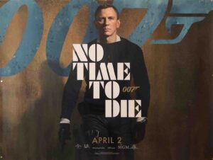 No Time To Die Original British Quad Advance Poster