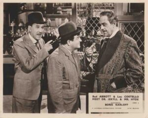Abbott And Costello Meet Dr Jekyll And Mr Hyde Original British photograph