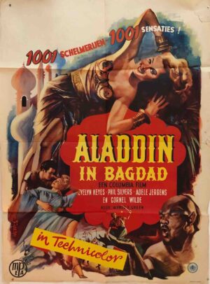 A Thousand And One Nights Original Dutch Poster