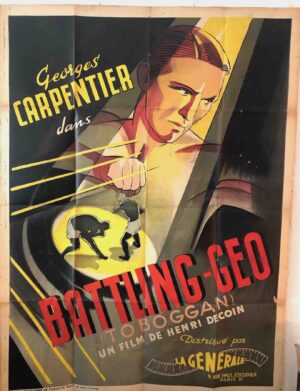 Battling-Geo/Tobbogan Original French Grande Film Poster