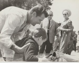 Grand Prix Original Photograph Candid Grace Kelly