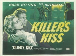 Killer's Kiss Original UK Quad Poster