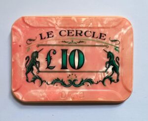 Dr No Screen Used Casino Plaque P.O.A