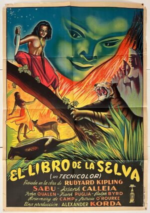 The Jungle Book Original Spanish Poster