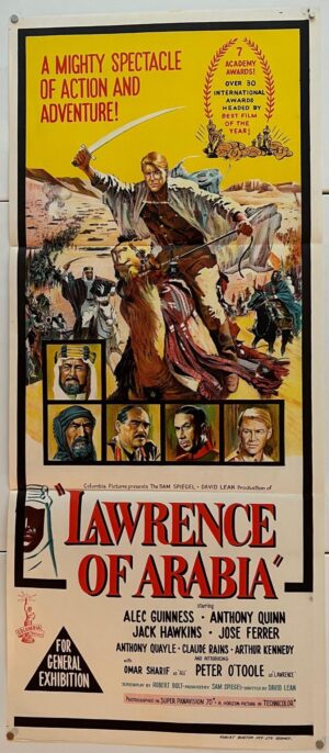 Lawrence Of Arabia Original Australian Poster