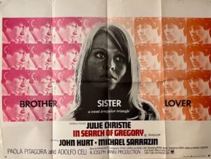 In Search Of Gregory Original British Quad Poster