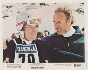 Downhill Racer Original British Lobby Card