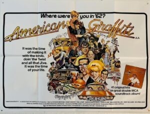 American Graffiti Original UK Quad Poster