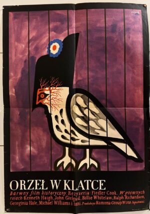 Eagle In A cage Original Polish Film Poster