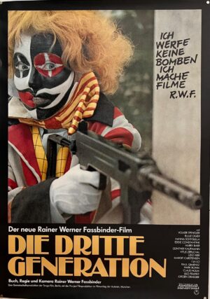 Die Dritte Generation Original German Poster
