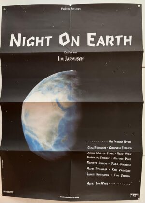 Night On Earth Original German Poster