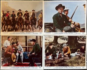 Magnificent Seven Original British Lobby Cards F.O.H