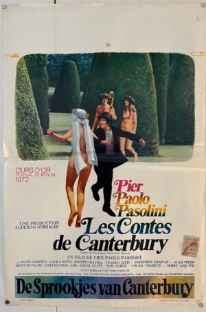 The Canterbury Tales Original Belgium Film Poster