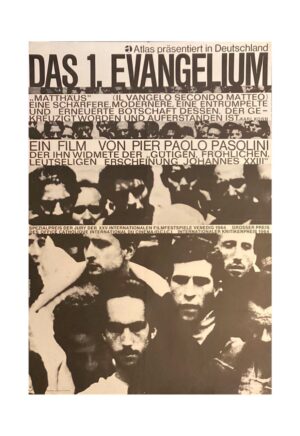 Gospel According To ST. Matthew Original German Film Poster
