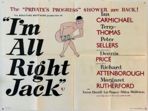 I'm All Right Jack Original British Quad Film Poster