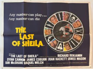 The Last Of Sheila Original British Quad Film Poster