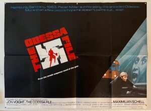 The Odessa File Original British Quad Poster