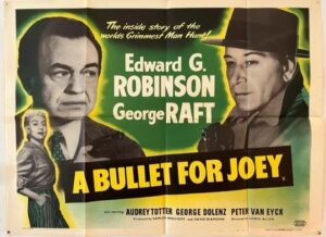 A Bullet For Joey Original British Quad Poster