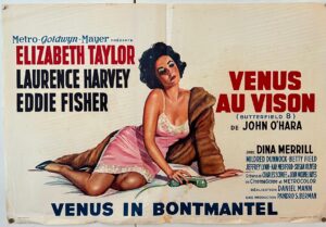 Butterfield 8 Original Belgium Film Poster