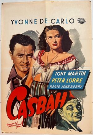 Casbah Original Dutch Movie Poster