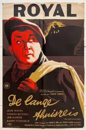 The Long Voyage Home Original Dutch Movie Poster