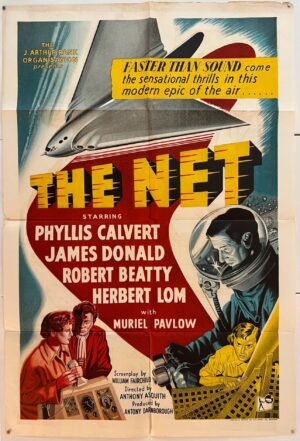 The Net  Original British One Sheet Film Poster