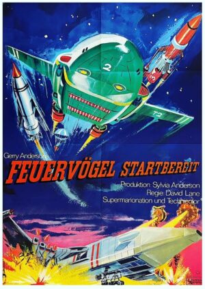 Thunderbirds Are Go Original German Poster