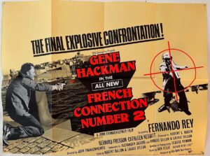 The French Connection 2 Original UK Quad Film Poster