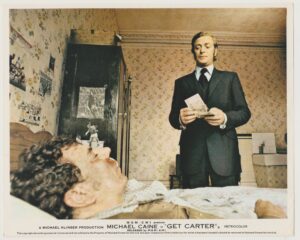 Get Carter Original UK Lobby Card F.O.H.